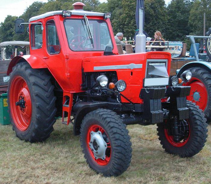 MTZ-50 traktor: leírás, műszaki jellemzők