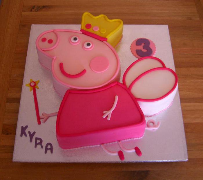 "Pig sertés" - egy tortát a gyerekeknek