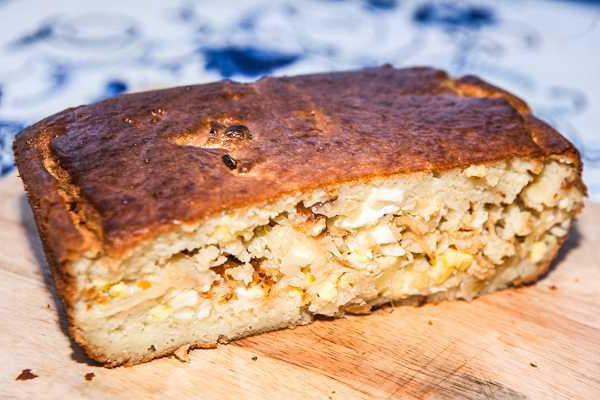 Pite kefirrel és csirkével