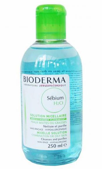 Bioderma (micelláris víz): összetétel, alkalmazás, értékelés