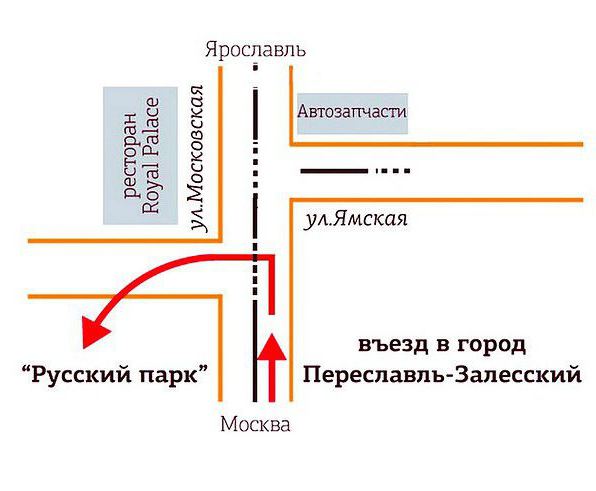 Pereslavl, "Russian Park": leírás, történelem és vélemények