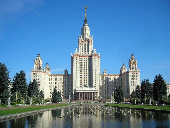 rangos egyetemek Oroszországban