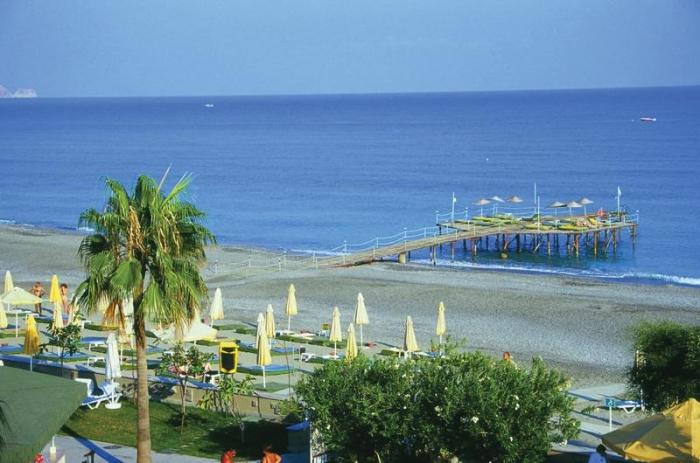 strand a Sunset Beach Hotelben