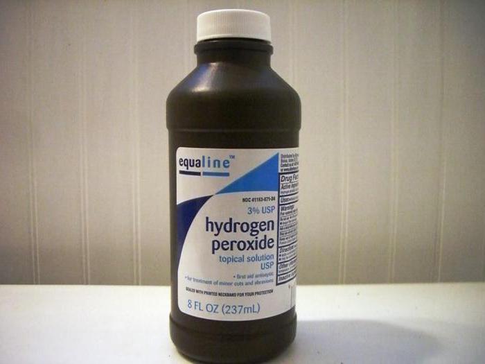 Mi történik, ha hidrogén-peroxidot inni? A gyerek véletlenül ivott hidrogén-peroxidot: mit tegyek?
